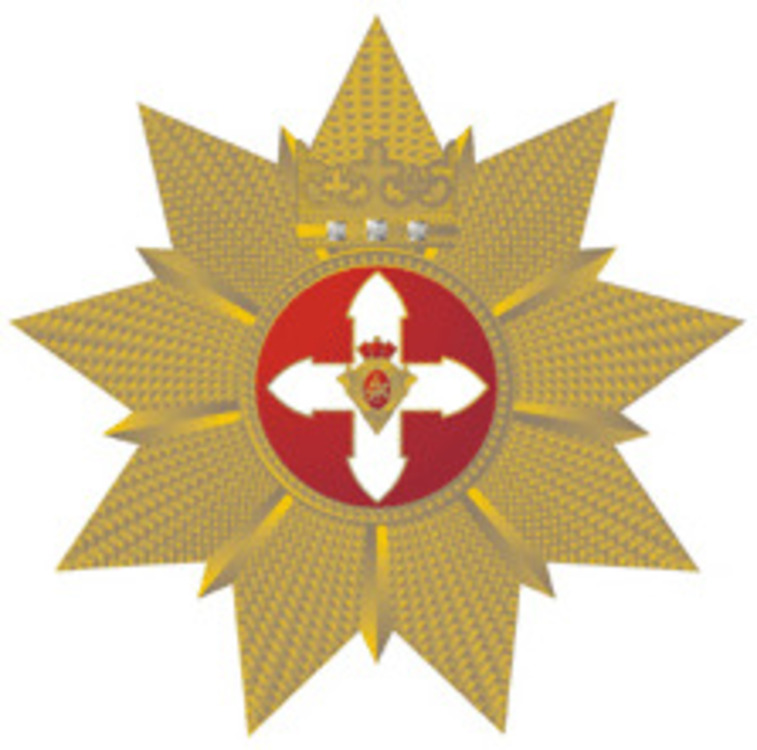 Collar breast star obverse