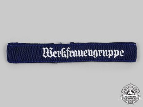 DAF Werkfrauengruppe Cuff Title (Gothic Script version) Obverse
