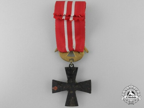 Order of the Cross of Liberty, Military Division, III Class Cross (1941) Reverse