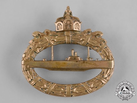 Submarine War Badge, by Unknown Maker (solid) Obverse