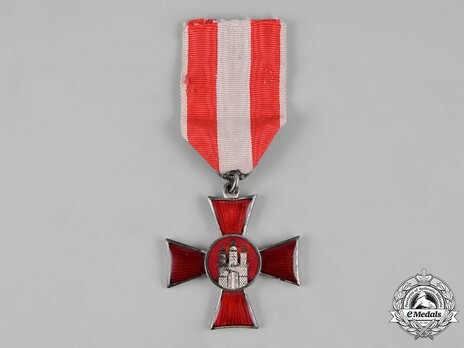 Hanseatic Cross (in silvered bronze) Obverse