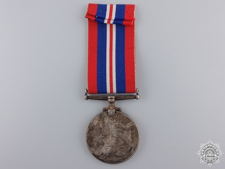 Silver Medal (with silver) Reverse