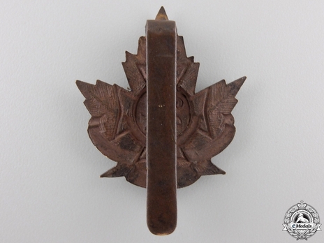 24th Infantry Battalion Other Ranks Cap Badge Reverse