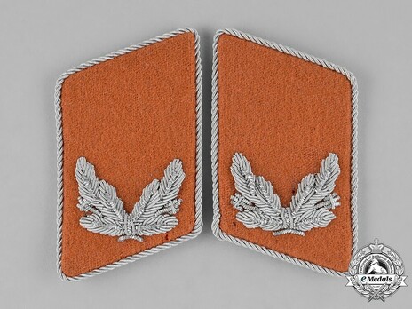 Luftwaffe Specialist Leaders Groups K and Z Collar Tabs (Signals/Communication version) Obverse