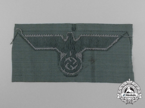 German Army NCO/EM's Cloth Cap Eagle Insignia Reverse