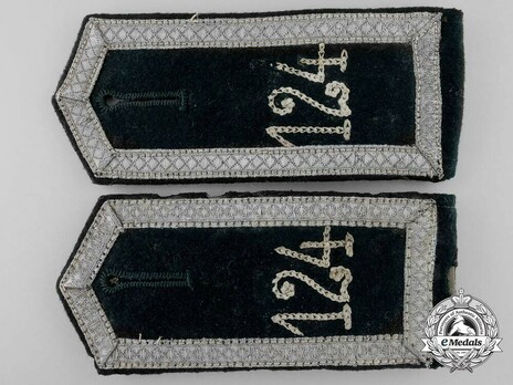 German Army Unterfeldwebel 1st Pattern Shoulder Boards Obverse