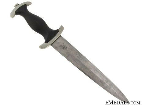 Allgemeine SS M33 Personalised Service Dagger (by Klittermann & Moog; numbered & named) Reverse