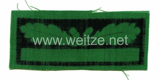 Waffen-SS Untersturmführer Sleeve Rank Insignia Reverse