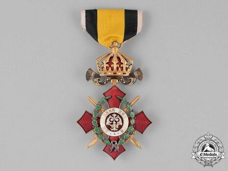 Order of Military Merit, VI Class (with war decoration) Obverse