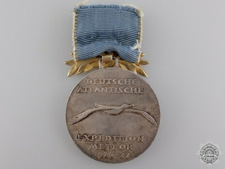 German Atlantic Meteor Expedition Medal, I Class Reverse