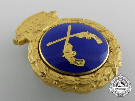 Pistol Shooting Badge Obverse