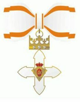 Order of Vytautas the Great, Commander's Cross Obverse