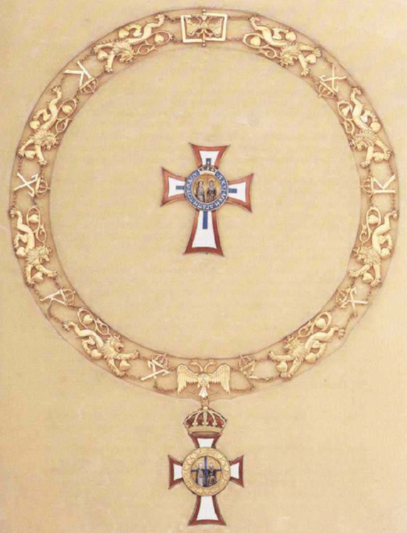 Royal+order+of+st.+george+and+st.+constantine%2c+collar