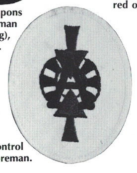 Kriegsmarine Control Foreman Artillery Insignia Type I Obverse