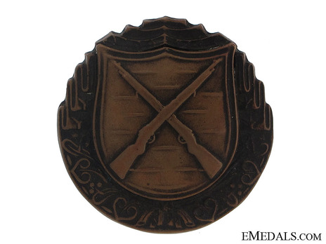 Infantry Marksman Badge, II Class Obverse