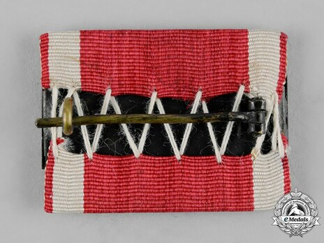 Military Long Service Bar, Type II, III Class for 9 Years Reverse