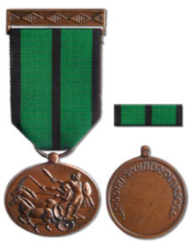 Distinguished Service Medal with Merit Obverse and Reverse 