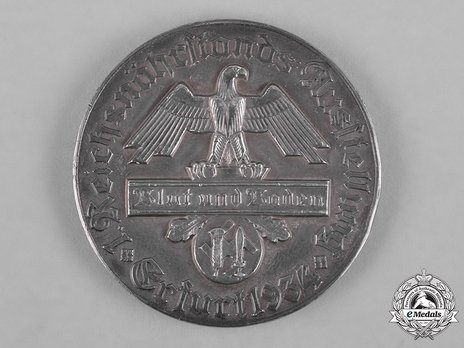 Exhibition Badge Erfurt, 1934 Obverse