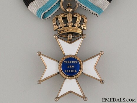 Military Order of Max Joseph, Commander Cross (in silver gilt) Reverse
