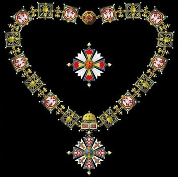 Order of Prince Lazar, Collar Obverse