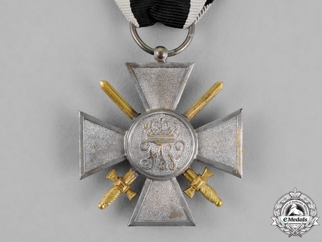 Order of the Red Eagle, Military Division, Type V, IV Class Cross (pebbled version) Reverse