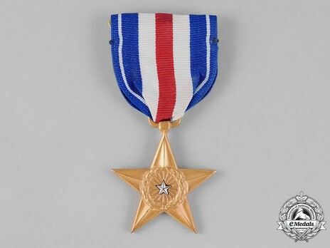 Silver Star (Engraved) Obverse