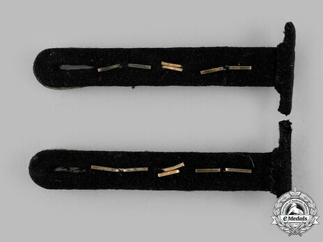 Kriegsmarine Engineering Oberfähnrich Shoulder Boards Reverse