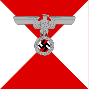 SA Obergruppe Command Flag Obverse