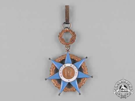 Order of Social Merit, Commander Obverse