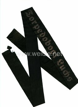 Kriegsmarine Torpedoboot Luchs Cap Tally Ribbon Obverse