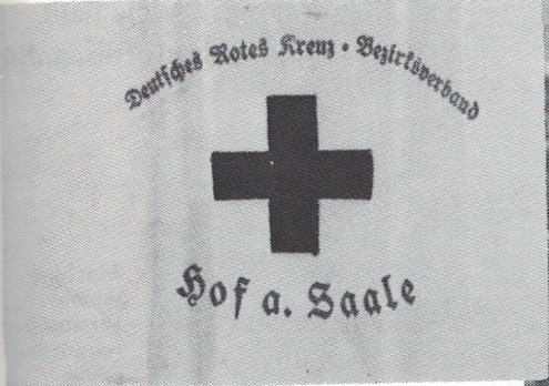 German Red Cross District Association Armband  Obverse