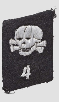 SS-TV Regiment Collar Tabs Obverse