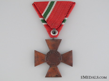 Civil Defence Cross of Merit, III Class Reverse