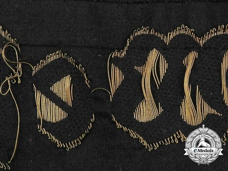 Kriegsmarine Marineschule Wesermünde Cap Tally Ribbon Detail