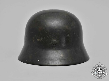 German Army Steel Helmet M40 (Single Decal version) Back