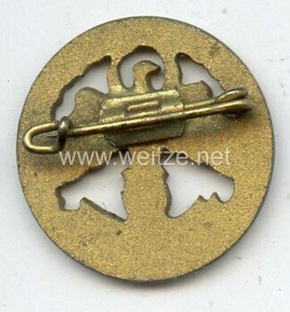 Tyrolean Marksmanship Gau Master Shooting Badge, Type IV (small version) Reverse