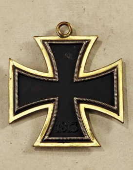 Grand Cross of the Iron Cross (by Juncker, golden frame) Reverse