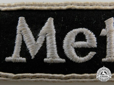 Metz 1944 Cuff Title Obverse Detail