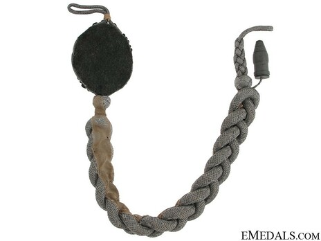 German Army Marksmanship Lanyard Grade 6 (Panzer version) Reverse