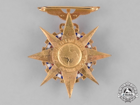 Order of Commercial and Industrial Merit, Officer Reverse