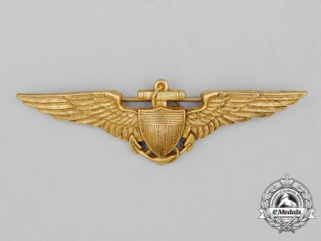 Pilot Wings (with sterling silver and gilt) Obverse