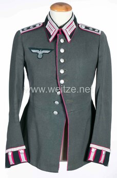 German Army Veterinary NCO's Dress Tunic Front