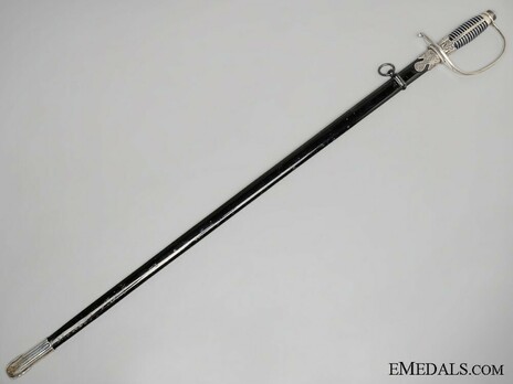 Allgemeine SS Officer Sword Reverse in Scabbard