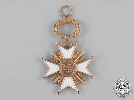 Order of the Three Stars, I Class Reverse