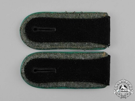 Waffen-SS Reserve Oberscharführer Shoulder Boards Reverse