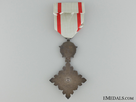 Order of the Auspicious Clouds, VI Class Reverse