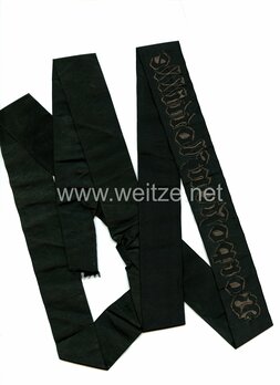 Kriegsmarine Vorpostenflottille Cap Tally Ribbon Reverse