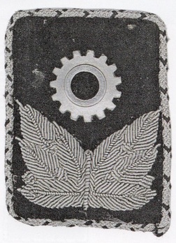 TeNo Bezirksführer - Kameradschaftsführer 1940 pattern Collar Tabs Obverse