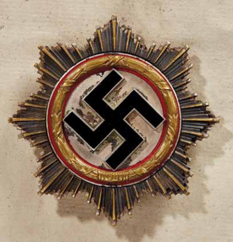 German Cross, in Gold, by Deschler (10 rivets) Obverse