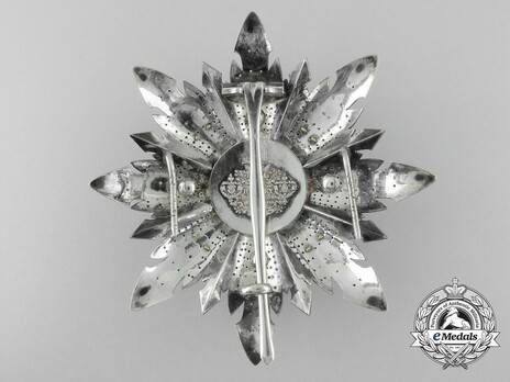 Grand Officer Breast Star Reverse